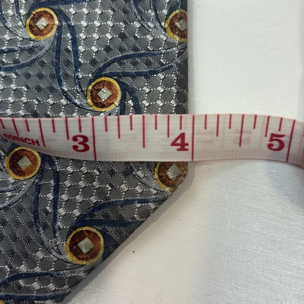Ermenegildo Zegna Men's Silk‎ Neck Tie Geometric